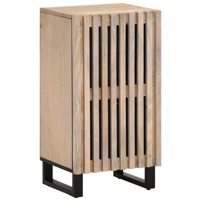 Credenza 40x34x75 cm in Legno Massello di Mango