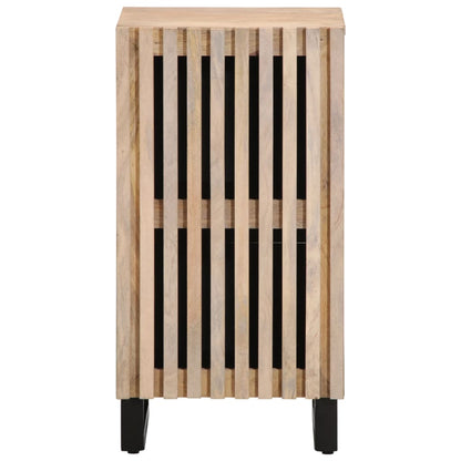 Credenza 40x34x75 cm in Legno Massello di Mango