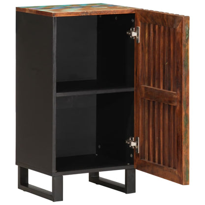 Credenza 40x34x75 cm in Legno Massello di Acacia