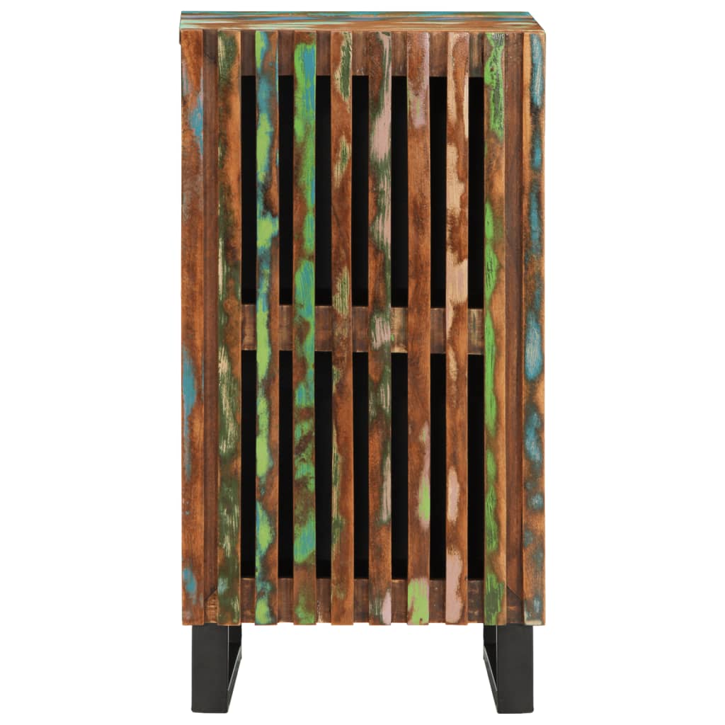 Credenza 40x34x75 cm in Legno Massello di Acacia