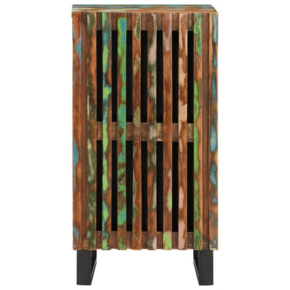 Credenza 40x34x75 cm in Legno Massello di Acacia