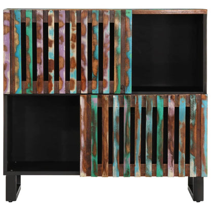 Credenza 80x34x75 cm in Legno Massello di Acacia