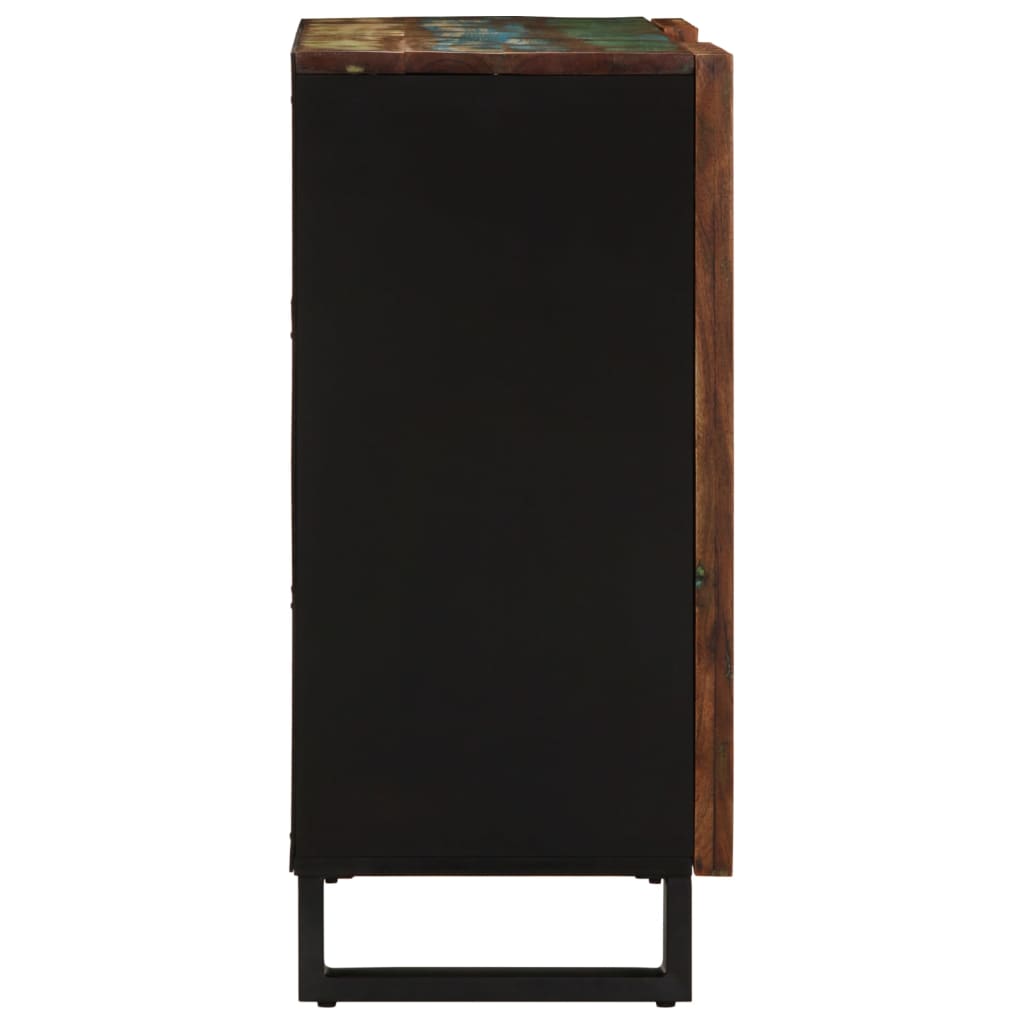 Credenza 90x34x75 cm in Legno Massello di Acacia