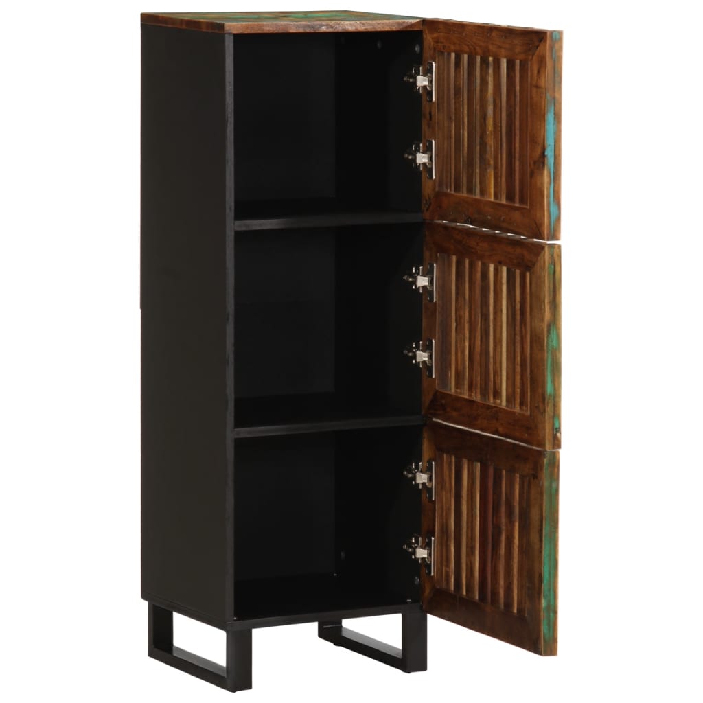 Credenza 40x34x110 cm in Legno Massello d'Acacia