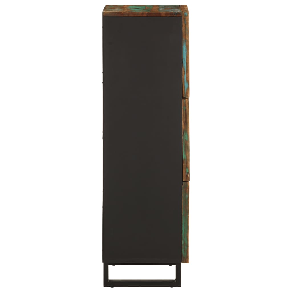 Credenza 40x34x110 cm in Legno Massello d'Acacia