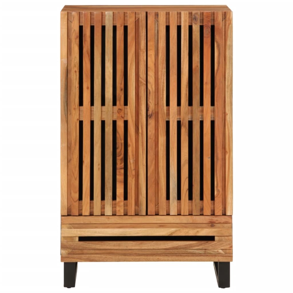 Credenza 60x34x100 cm in Legno Massello di Acacia
