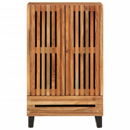 Credenza 60x34x100 cm in Legno Massello di Acacia