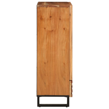 Credenza 60x34x100 cm in Legno Massello di Acacia