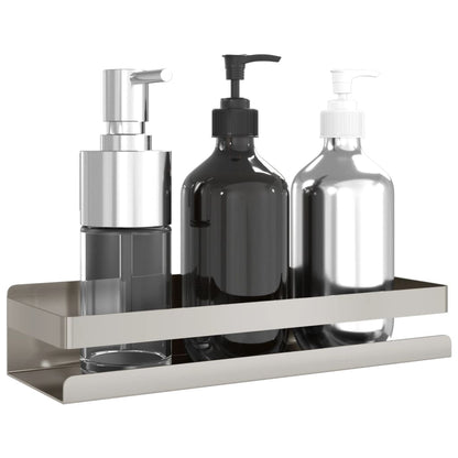 Mensola per Doccia 30x10x6 cm in Acciaio Inox 304 Spazzolato