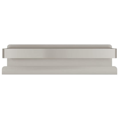 Mensola per Doccia 23x6,5x6 cm in Acciaio Inox 304 Spazzolato