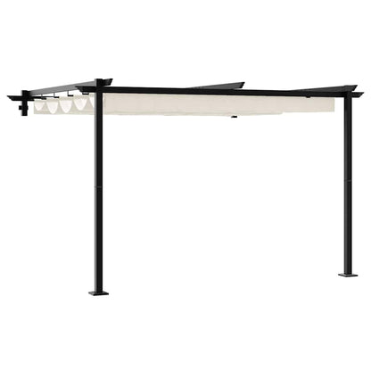 Gazebo Crema 300 x 300 x 200 cm Poliestere