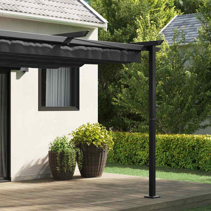 Gazebo Antracite 300 x 300 x 200 cm Poliestere