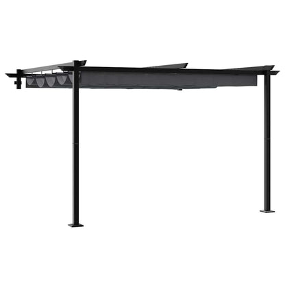 Gazebo Antracite 300 x 300 x 200 cm Poliestere