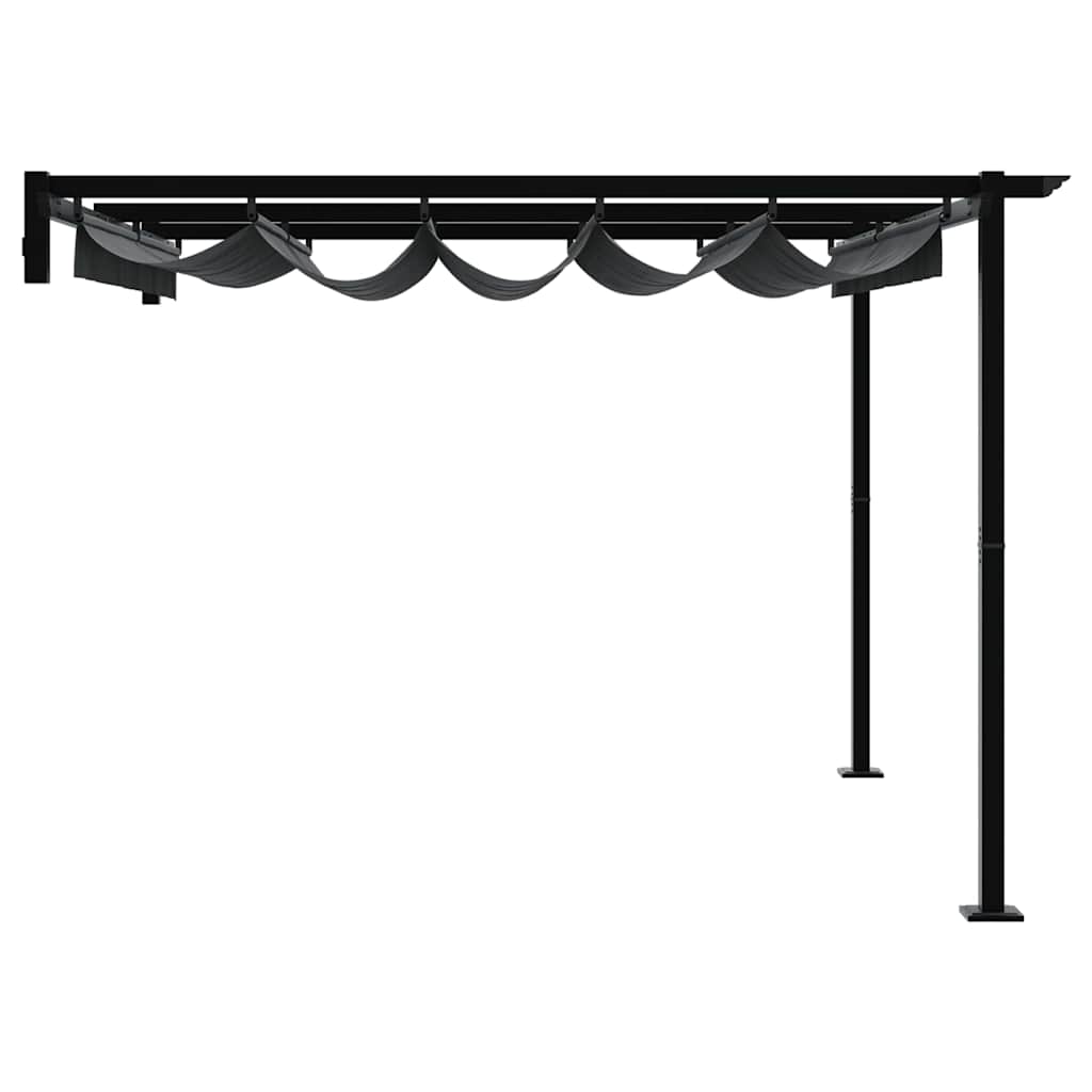 Gazebo Antracite 300 x 300 x 200 cm Poliestere