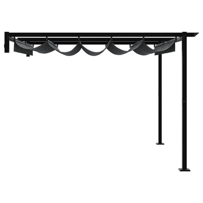 Gazebo Antracite 300 x 300 x 200 cm Poliestere