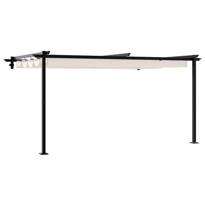 Gazebo Crema 400 x 300 x 200 cm Poliestere