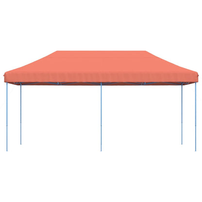 Tenda da Festa Pieghevole Pop-Up Terracotta 580x292x315 cm