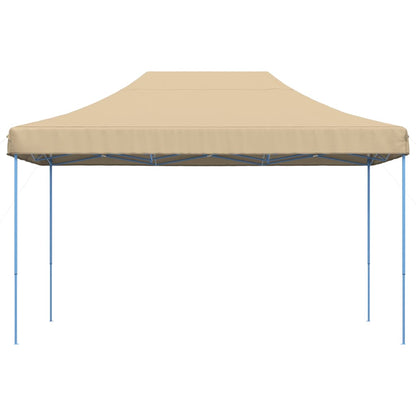 Tenda da Festa Pieghevole Pop-Up Beige 440x292x315 cm