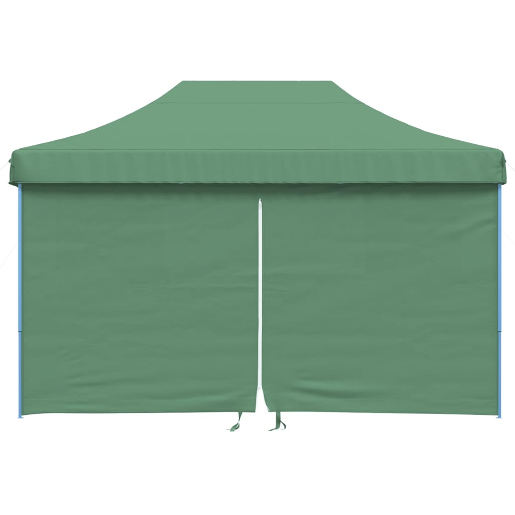 Tendone per Feste Pieghevole Pop-Up con 4 Pareti Verde