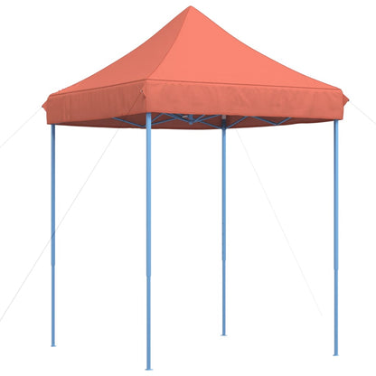 Tenda da Festa Pieghevole Pop-Up Terracotta 200x200x306 cm