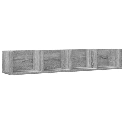 Mobile Pensile Grigio Sonoma 99x18x16,5 cm in Legno Multistrato