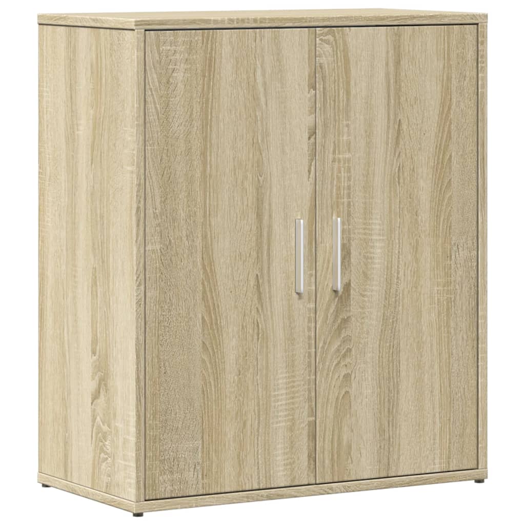 Credenza Rovere Sonoma 60x31x70 cm in Legno Multistrato