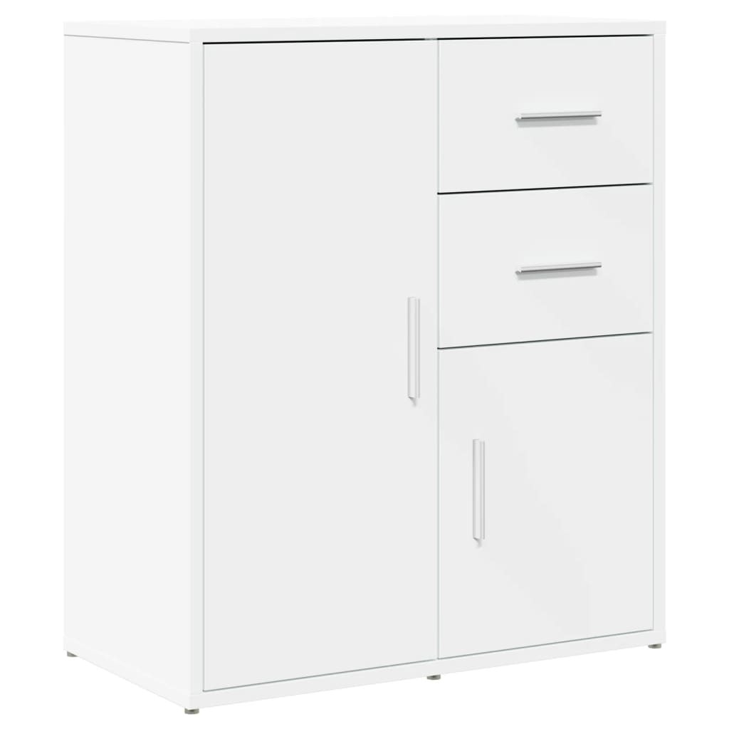 Credenza Bianco 60x31x70 cm in Legno Multistrato