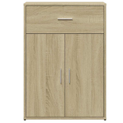 Credenza Rovere Sonoma 60x30x84 cm in Legno Multistrato