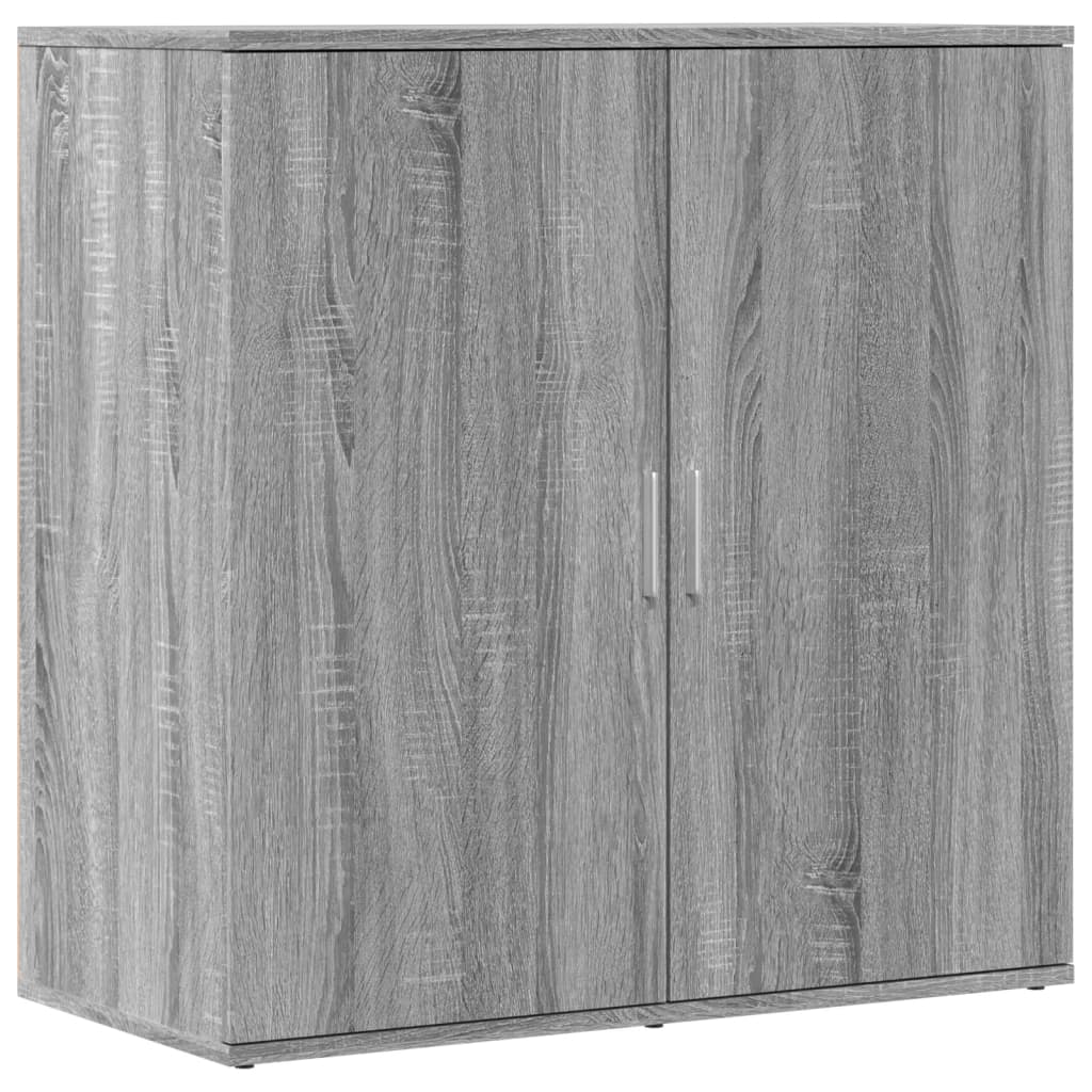 Credenza Grigio Sonoma 79x38x80 cm in Legno Multistrato