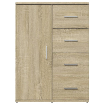 Credenza Rovere Sonoma 59x39x80 cm in Legno Multistrato