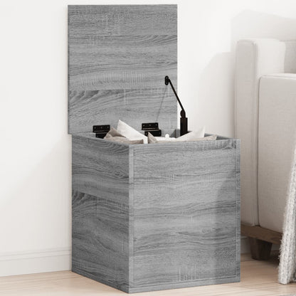 Contenitore Grigio Sonoma 40x42x46 cm Legno Multistrato