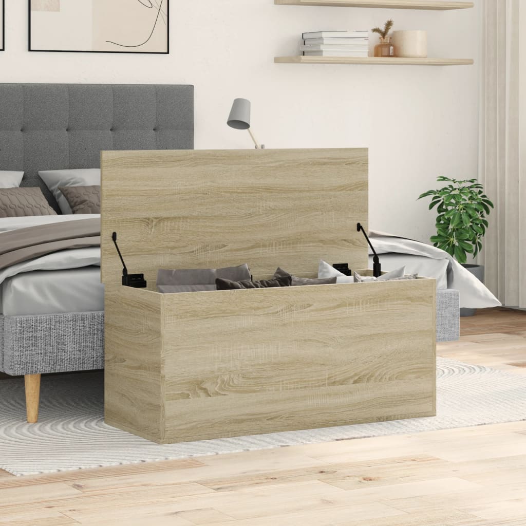 Contenitore Rovere Sonoma 100x42x46 cm Legno Multistrato