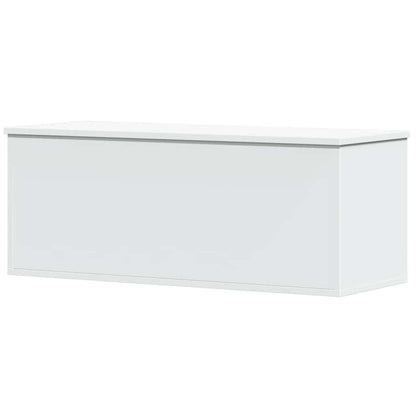 Contenitore Portaoggetti Bianco 90x35x35 cm in Truciolato