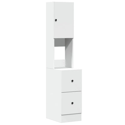 Mobile da Cucina Bianco 35x50x180 cm in Truciolato