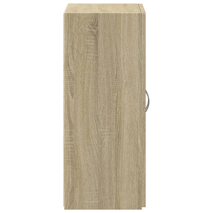 Schedario Rovere Sonoma 60x32x77,5 cm in Legno Multistrato