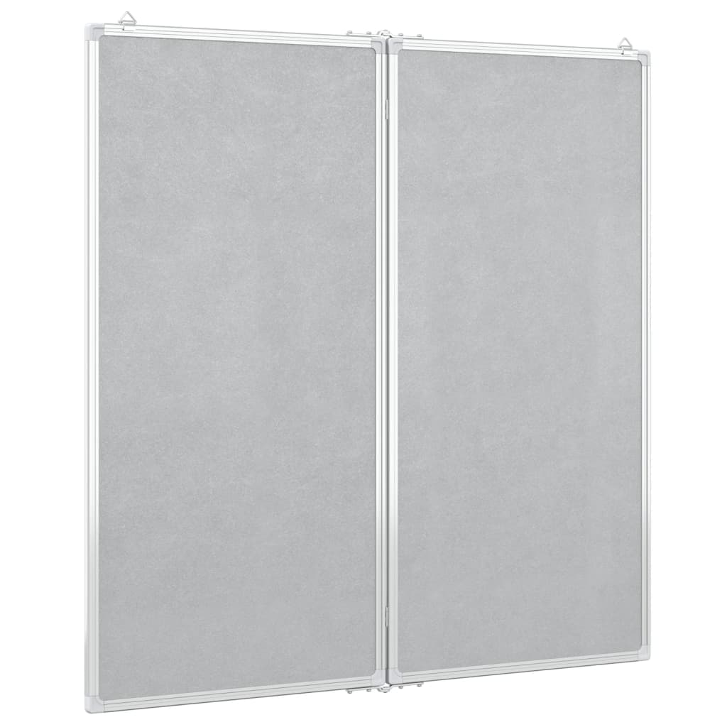 Lavagna Magnetica Pieghevole 80x80x1,7 cm in Alluminio