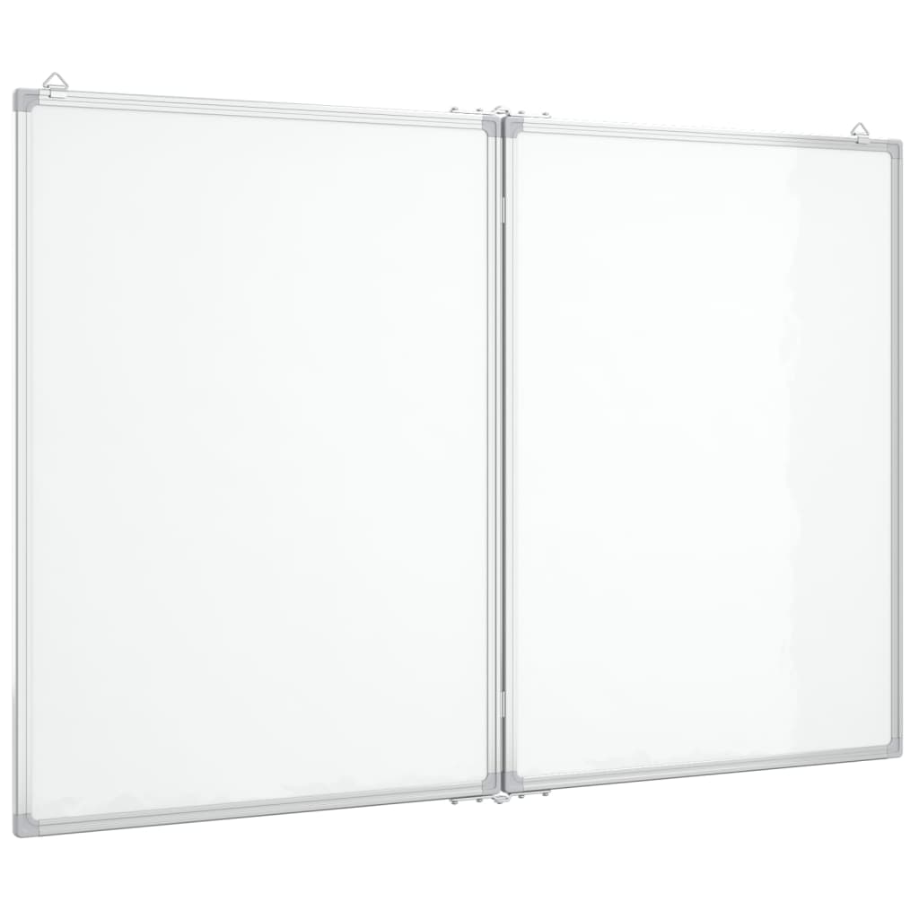Lavagna Magnetica Pieghevole 100x80x1,7 cm in Alluminio