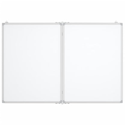 Lavagna Magnetica Pieghevole 100x80x1,7 cm in Alluminio