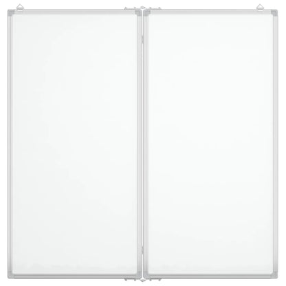 Lavagna Magnetica Pieghevole 100x100x1,7 cm in Alluminio