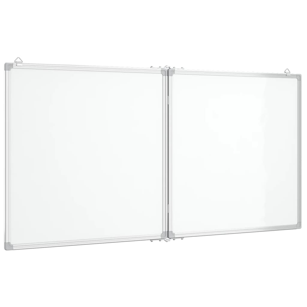 Lavagna Magnetica Pieghevole 120x60x1,7 cm in Alluminio