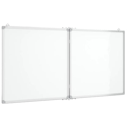 Lavagna Magnetica Pieghevole 120x60x1,7 cm in Alluminio