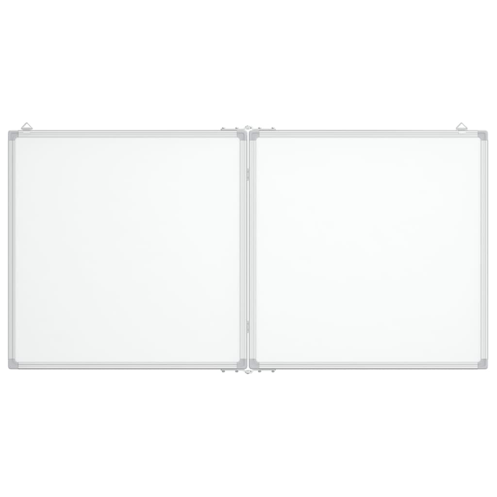 Lavagna Magnetica Pieghevole 120x60x1,7 cm in Alluminio