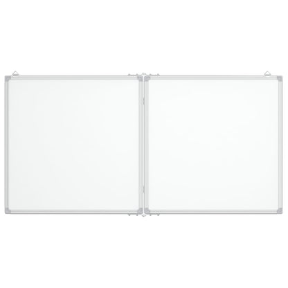 Lavagna Magnetica Pieghevole 120x60x1,7 cm in Alluminio