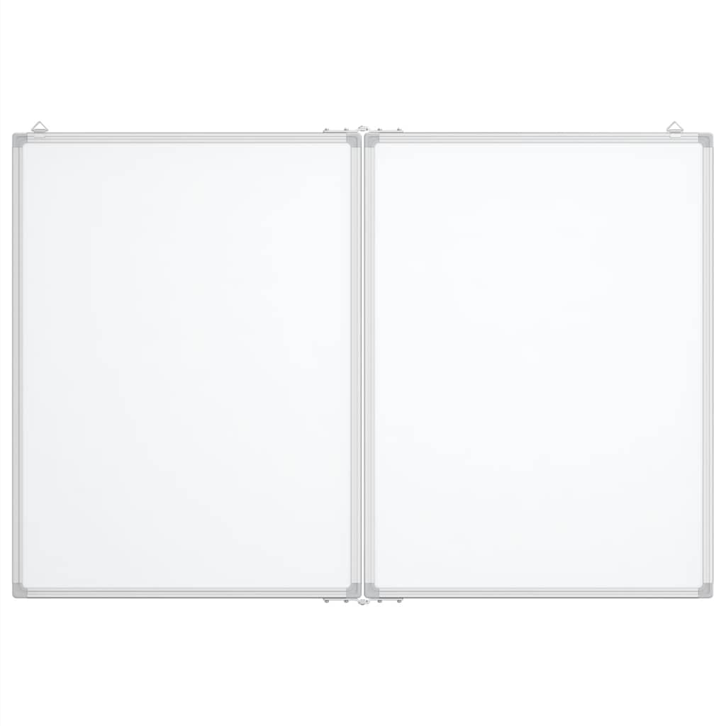 Lavagna Magnetica Pieghevole 120x100x1,7 cm in Alluminio