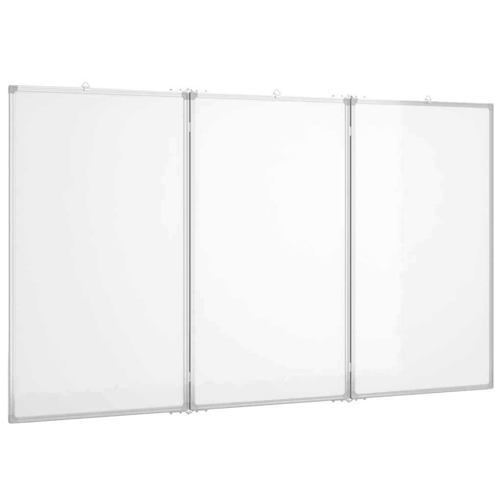 Lavagna Magnetica Pieghevole 180x80x1,7 cm in Alluminio