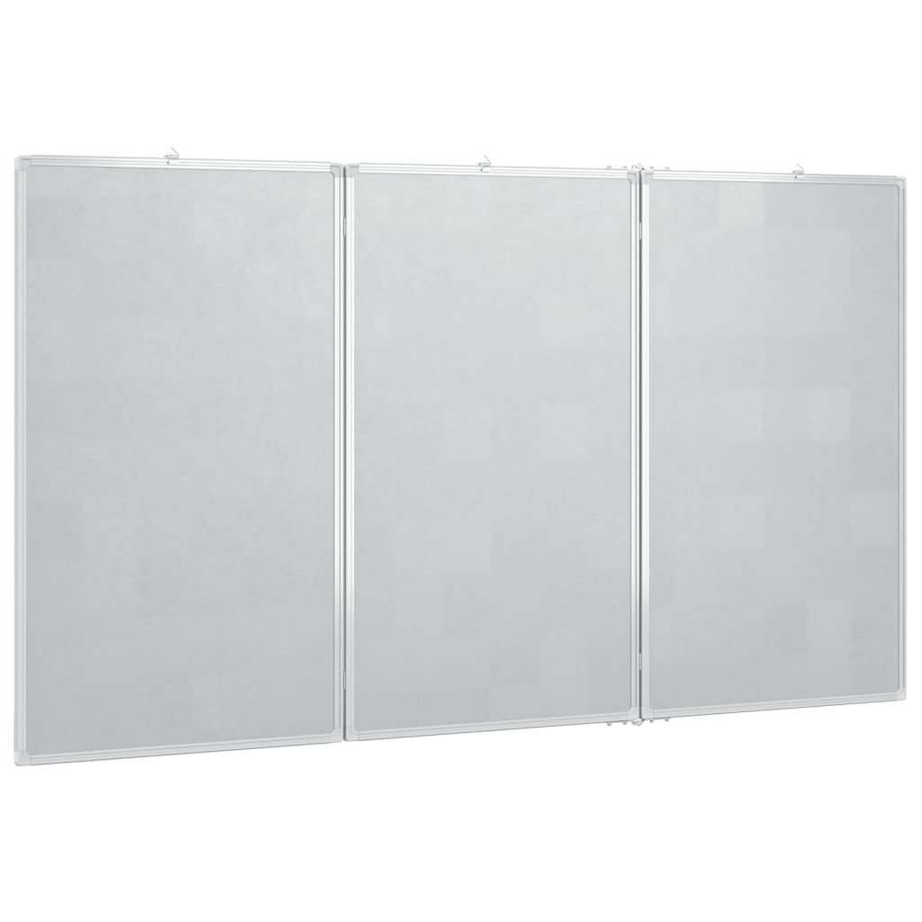 Lavagna Magnetica Pieghevole 180x100x1,7 cm in Alluminio
