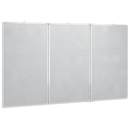 Lavagna Magnetica Pieghevole 180x100x1,7 cm in Alluminio
