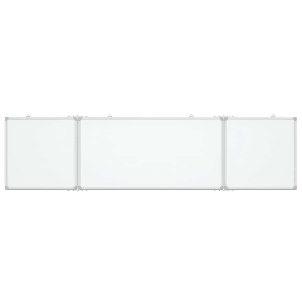 Lavagna Magnetica Pieghevole 160x40x1,7 cm in Alluminio