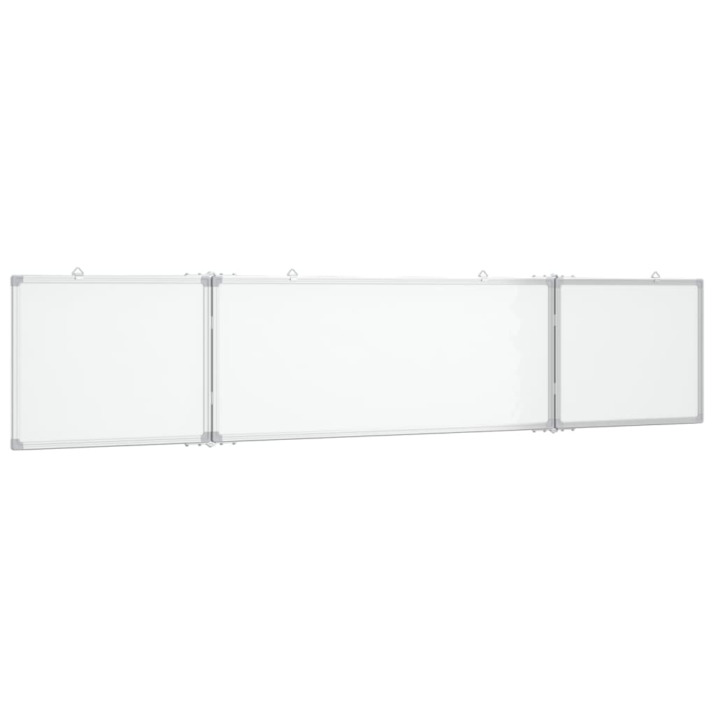 Lavagna Magnetica Pieghevole 200x40x1,7 cm in Alluminio