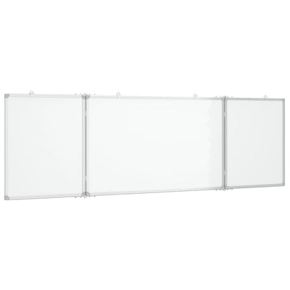 Lavagna Magnetica Pieghevole 160x50x1,7 cm in Alluminio